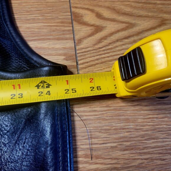 First Classics Platinum Label Leather Motorcycle Vest Sz XXL Black Carry/Conceal - Picture 5 of 16